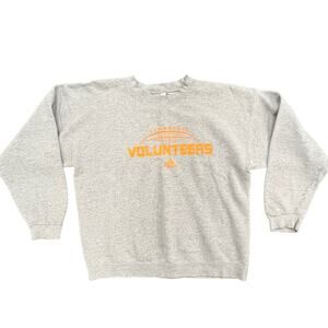 ADIDAS University of Tennessee Y2K Orange | Gray Medium Pullover Sweatshirt